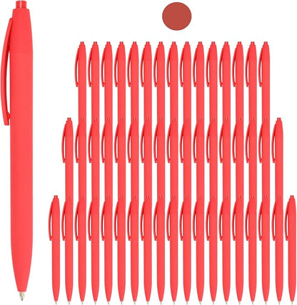 50 Pack Red Ink Pens by HZDIYAKE