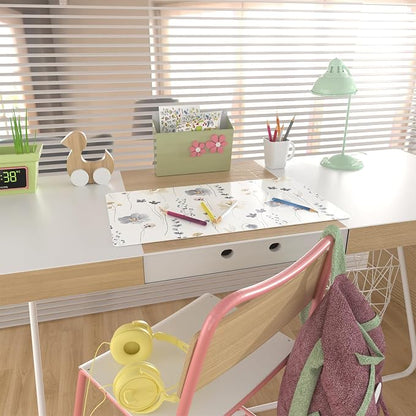 QIYI Large Mouse Pad, Floral Desk Mat - Image 6