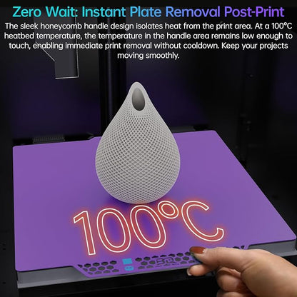 BIQU CryoGrip Pro Glacier Purple Compatible - Image 3