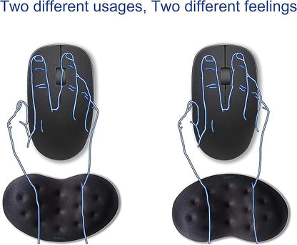 BRILA Ergonomic Memory Foam Mouse Wrist Rest Support Pad Cushion - Image 2
