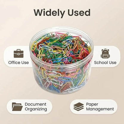 Paper Clips Colorful, Durable and Rustproof, Coated Paperclips Great - Image 6