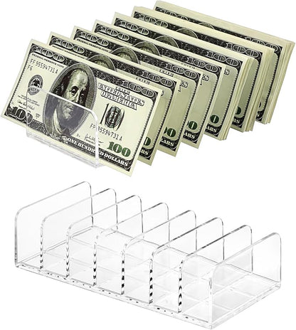 Hipiwe 2 Packs Mail Organizer Plastic Cash Tray - Image 9