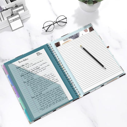 Hongri Clipboard Folio with Refillable Lined Notepad, 8.5 x 11 Folders with - Image 7
