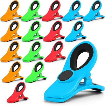 Jetmore 16 Pack Chip Clips Bag Clips, Office Paper Clamps, Refrigerator by Jetmore