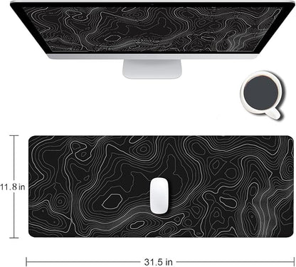 Gaming Mouse Pad, Large Topographic Mouse Pads - Image 2