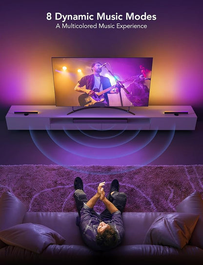 Govee RGBIC Light Bars, 15 Inches WiFi TV Backlight Suitable - Image 7