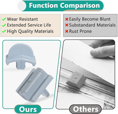 6 Pcs 157400-1001 Paper Trimmers Blades Compatible - Image 6
