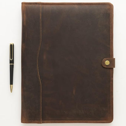 Leather Portfolio by NomadCraftsCo