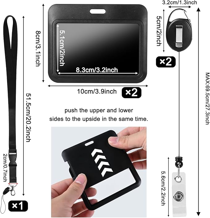 Retractable ID Badge Holder - Image 2