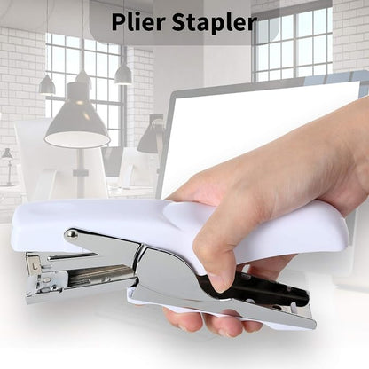 Stapler with 1000 Staples-Plier Stapler Save 60% Power, Good - Image 4