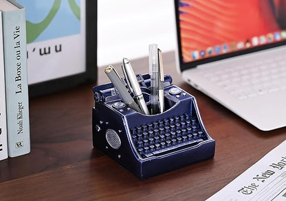 Retro Typewriter Pen Holder Desk Organizers - Image 4