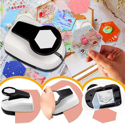 Hexagon Paper Punch, HexagonPunches - Image 4