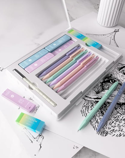 20PACK Mechanical Pencil, Cute Colored Preppy School Supplies Gift - Image 9