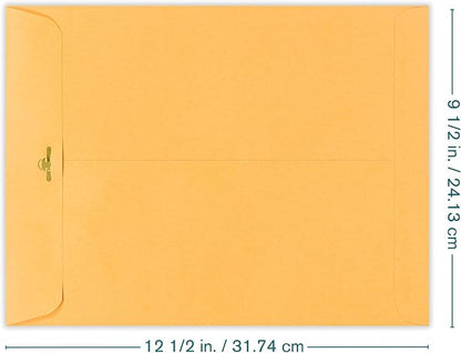 EnDoc 9 1/2 x 12 1/2 Clasp Envelopes - Image 2