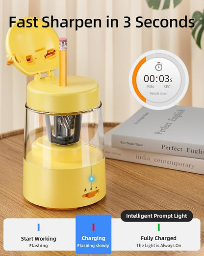 ZMOL Electric Pencil Sharpeners, Lion Pencil Sharpener - Image 7