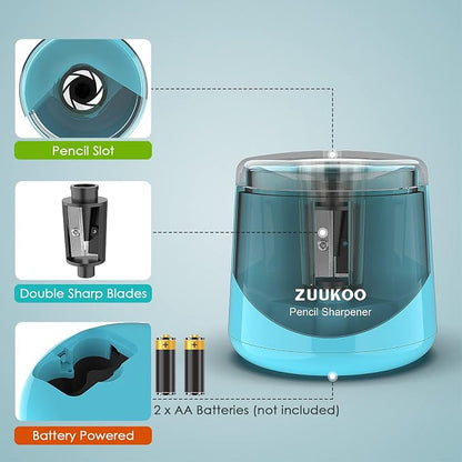 Electric Pencil Sharpeners, Battery Powered - Image 3