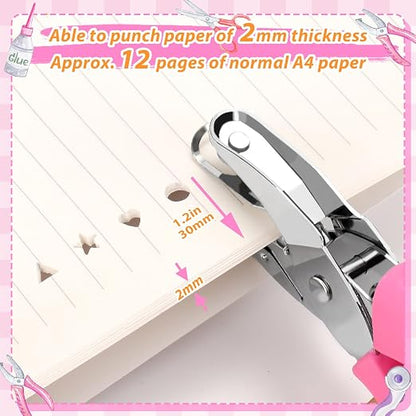 MAPVOLUT 4 PCS 1/4" Hole Punchers - Image 4