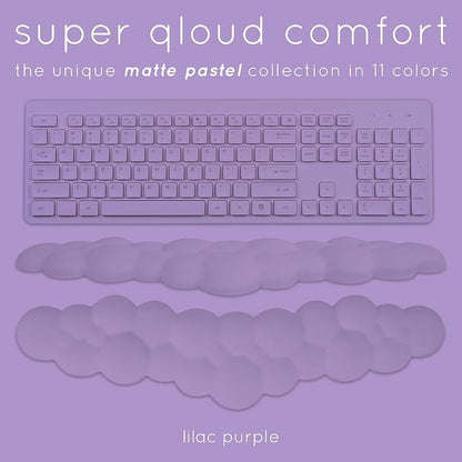 Purple Cloud Keyboard Wrist Rest – Create-ables Qloud Purple Wrist Rest - Image 3
