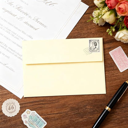 100 Packs 5x7 Cream Envelopes, A7 Envelopes - Image 6