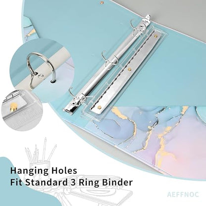 AEFFNOC 3 Hole Punch, Portable 3 Hole Puncher - Image 5