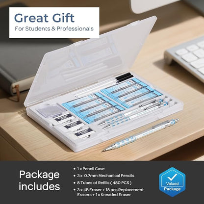 Nicpro Blocky Gear Mechanical Pencils 0.7 mm - Image 6