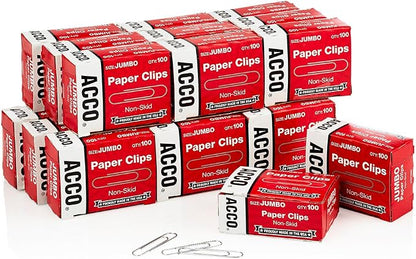 ACCO Paper Clips, 20 Boxes by ACCO+Brands