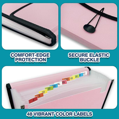 H4D 13-Pocket Accordion File Organizer - Image 5