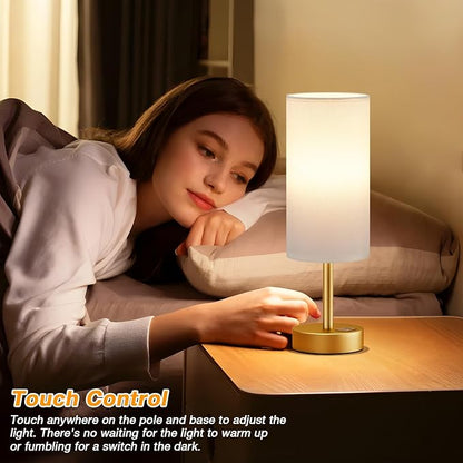 Dicoool Small Touch Bedside Lamp - Image 2