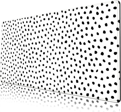 Boho Desk Mat, Polka Dot Large Mouse Pad Desk Pad Boho Desk Accessories - Image 7