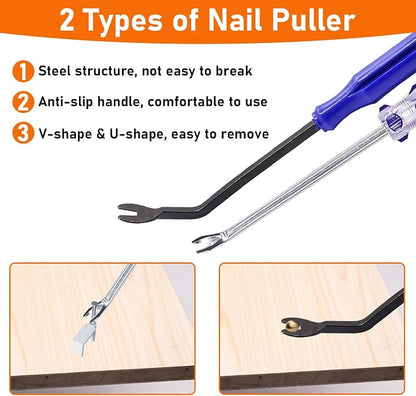4Pcs Upholstery and Construction Staple Remover Tools Set - Image 5