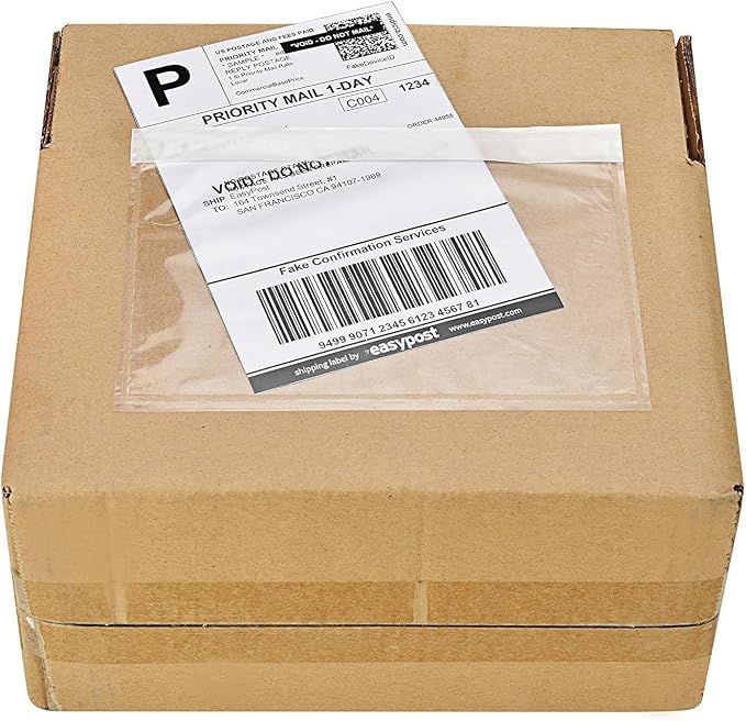 MFLABEL® Clear Top Loading Shipping Label Envelopes - Image 3