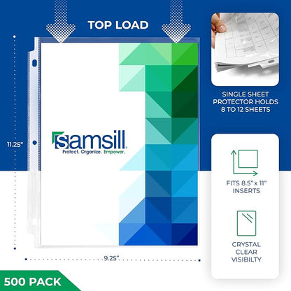 Samsill Heavy Duty Sheet Protectors - Image 2