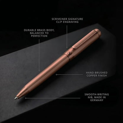 Scriveiner Copper Ballpoint Pen - Image 5