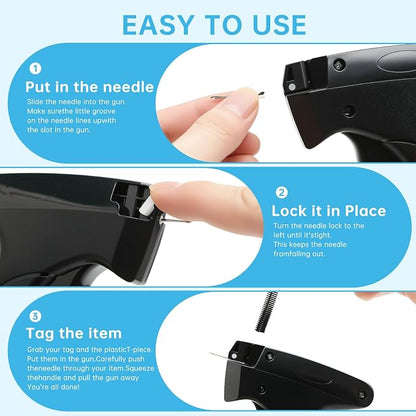 Black Micro Sewing Gun Stitch Gun - Image 8