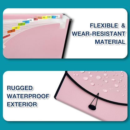 H4D 13-Pocket Accordion File Organizer - Image 7