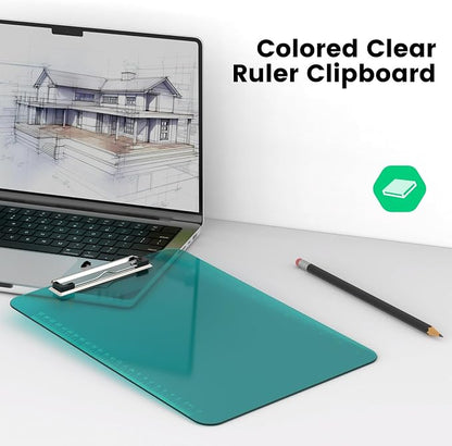 Plastic Clipboards, 8.5x11 Clear Clip Board - Image 5