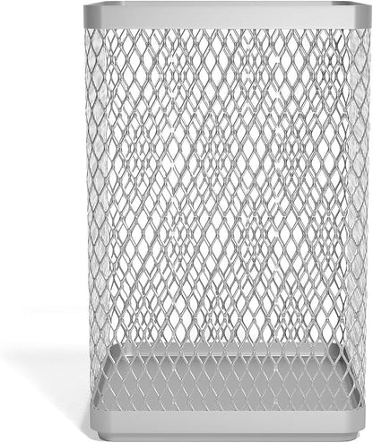 TRU RED Stackable Wire Mesh Jumbo Pencil Holder, 3‑Pack – Large Desktop - Image 2