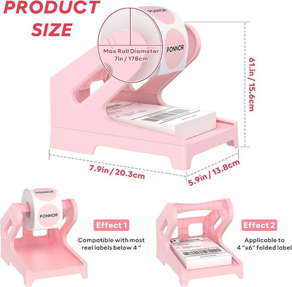 PONNOR Label Holder Thermal Label Holder - Image 2