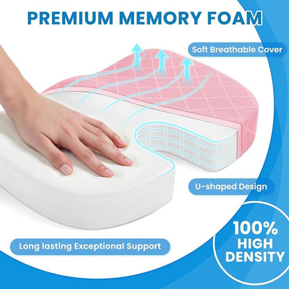 TushGuard Office/Car Seat Cushion, Non-Slip Sciatica & Back Coccyx Tailbone - Image 3
