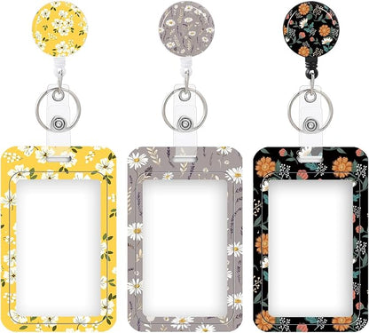 3 Set Heavy Duty Badge Holder by COOKOOKY