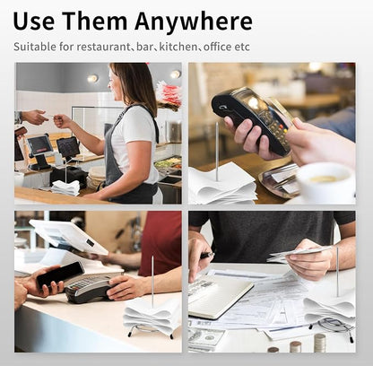 Ticket Stabber for Restaurant, Bill Fork, Memo Holder Spike - Image 4