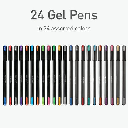 Pentonic Gel Pens, Mixed Pack, Medium & Fine Point, Smooth Writing - Image 3