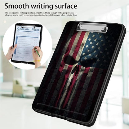 Clipboard with Storage, Office Supplies Nursing Clipboards Folder with Pen - Image 5