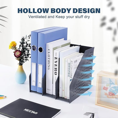 FRETONBA Collapsible Magazine File Holder - Image 3