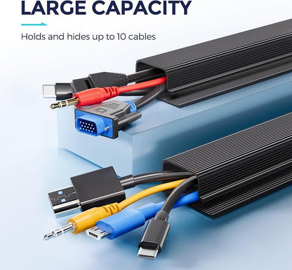 Delamu 2 Pack Safe & Tidy Cable Management Solution - Image 6
