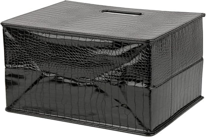 HofferRuffer Magazine Basket Holder, Foldable Magazine Rack, Document File - Image 6