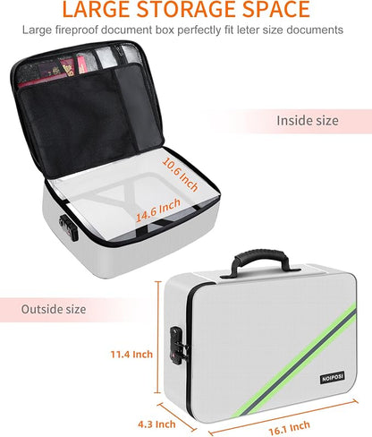 Noiposi 5200℉ Fireproof Document Box - Image 6
