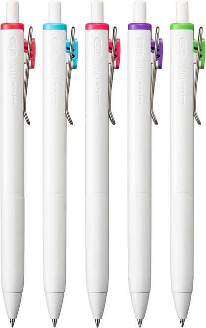 uni-ball one Retractable Gel Pens, Medium Point, 5 Pack - Image 3