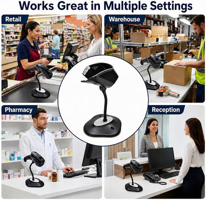 Barcode Scanner Stand Holder Compatible - Image 7
