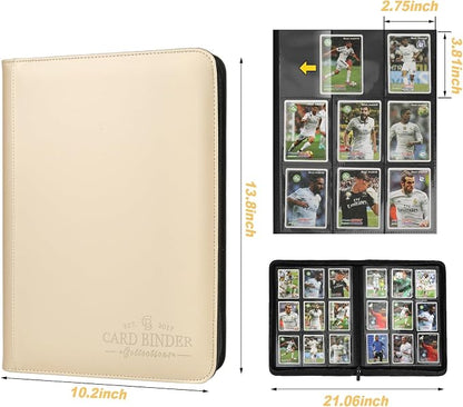 Trading Card Binder, Card Collection Binder Album Folder - Image 4